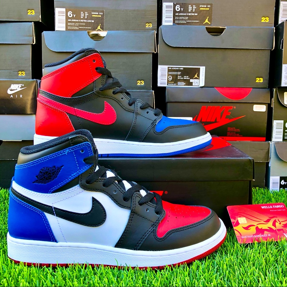 Nike Air Jordan 1 Retro GS ‘TOP THREE’ sz 6Y